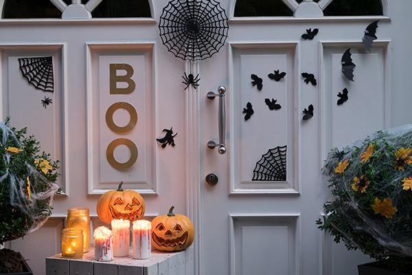 Halloween-i dekoráció FIMO bőrhatású gyurmából - denevérek