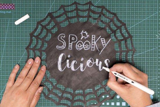 Halloween-i dekoráció FIMO bőrhatású gyurmából fázis 6