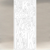 Kép 1/3 - Kontúrmatrica - betű, K, ezüst, 0241  - AKCIÓS