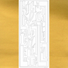 Kép 1/3 - Kontúrmatrica - betű, L, arany, 0242  - AKCIÓS