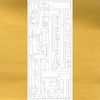 Kép 1/3 - Kontúrmatrica - betű, T, arany, 0249  - AKCIÓS