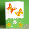Kép 3/3 - Kontúrmatrica - 3D pillangók, sárga, 0426  - AKCIÓS