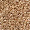 Fémes kásagyöngy, 2 mm - arany
