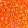 Kásagyöngy, telt színű, 4 mm - narancssárga