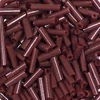 Kép 1/2 - Szalmagyöngy, telt színű, 6 mm - barna
