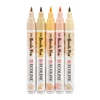 Talens Ecoline Brush Pen akvarell ecsetfilc készlet - 5 db, Beige-pink