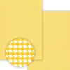 Fotókarton, A4 - mini tyúkláb - sárga