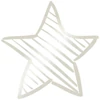 Üveg- és porcelánfilc, Kreul Metallic - 25 kontúr ezüst