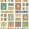 Patchwork anyag - Makower - Baby Jungle 1736-1 Panel, 30cm