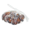 Üvegkavics, 18-20 mm, 100 g - irizáló, topáz
