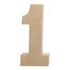 Papírmasé szám - 1, 20,5 cm