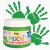 Ujjfesték textilre, Mucki, 150 ml - zöld
