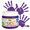 Ujjfesték textilre, Mucki, 150 ml - lila