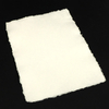 Kép 1/3 - Merített papír, művészeti, 200 g, A3 - fehér, rojtos-cakkos szélű