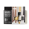 Liquitex Basics akrilfesték készlet - 6x22 ml, metál és irizáló színek