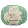 Kép 1/6 - Horgolófonal, Anchor Organic Cotton, 50 g, vegán - 00219 erdei folyó