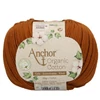 Kép 1/6 - Horgolófonal, Anchor Organic Cotton, 50 g, vegán - 00309 karamell