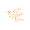 Kép 1/2 - Fafigura csomagban - Rigó fadísz szárnyakkal