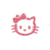 Kép 2/3 - Tetováló sablon, öntapadós stencil - Hello Kitty 2