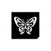 Kép 1/2 - Tetováló sablon, öntapadós stencil - Pillangó