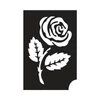 Kép 1/3 - Tetováló sablon, öntapadós stencil - Virág 5