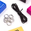 Kép 3/5 - FIMO Leather Effect DIY süthető gyurma készlet, 4x25 g - Kulcstartó