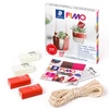 Kép 2/5 - FIMO Leather Effect DIY süthető gyurma készlet, 4x25 g - Virágtartó