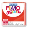 Kép 1/7 - FIMO Kids süthető gyurma, 42 g - piros (8030-2)