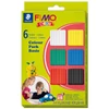 Kép 1/3 - FIMO Kids süthető gyurma készlet, Colour Pack - 6x42 g - alap színek