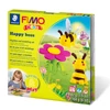 Kép 1/4 - FIMO Kids süthető gyurma készlet, Form &amp; Play - 4x42 g - méhek