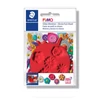 FIMO Nyomóforma szilikon - Virágok