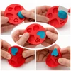 FIMO Nyomóforma szilikon - Virágok