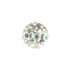 Kép 1/3 - Shamballa üveggyöngy, 1 cm - Crystal AB