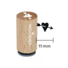 Kép 1/3 - Pecsételő, Woodies, 1,3 cm - Szív nyíllal