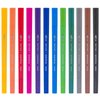 Kép 2/6 - Bruynzeel Fineliner Brush pen kétvégű filctoll készlet - 12 db