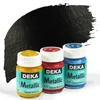 Deka Color Metallic metál akrilfesték 25 ml - 90 fekete