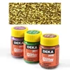 Kép 1/7 - Deka Perm Glitter csillámos textilfesték 25 ml - 07 aranysárga