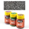 Kép 1/7 - Deka Perm Glitter csillámos textilfesték 25 ml - 96 ezüst