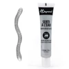 Kép 1/3 - H Dupont Serti gőzfixálós metál selyemkontúr, gutta, 30 ml - 80 ezüst, argent