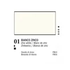 Ferrario Van Dyck olajfesték, 20 ml - 01, zinc white