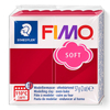Kép 1/9 - FIMO Soft süthető gyurma, 57 g - meggypiros (8020-26)