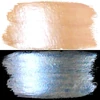 Hobbyművész akrilfesték, 40 ml - bicolor, 105, aranysárga/kék