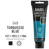 Kép 3/4 - Liquitex Basics akrilfesték, 118 ml - 046, turquoise blue