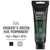 Liquitex Basics akrilfesték, 118 ml - 224, hooker's green hue permanent
