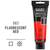 Liquitex Basics akrilfesték, 118 ml - 983, fluorescent red