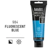 Liquitex Basics akrilfesték, 118 ml - 984, fluorescent blue