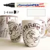 Kép 3/3 - Üveg- és porcelánfilc, Kreul Classic Calligraphy - 68 fehér