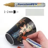 Üveg- és porcelánfilc, Kreul Metallic - 25 kontúr ezüst