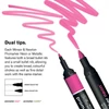 ProMarker kétvégű filctoll készlet - 6 db, neon