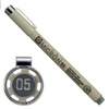 Sakura Pigma Micron 05 műszaki rajztoll, 0,45 mm - szürke